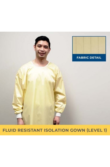 Fluid Resistant Isolation Gown (Level 1)- 1621