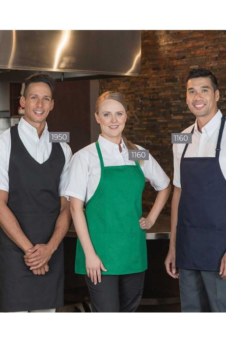 Short Bib Apron - 1160