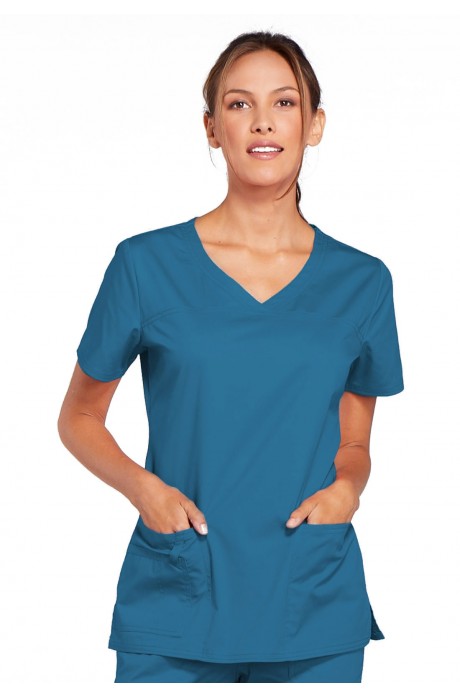 WW Core Stretch V-Neck Top - 4727