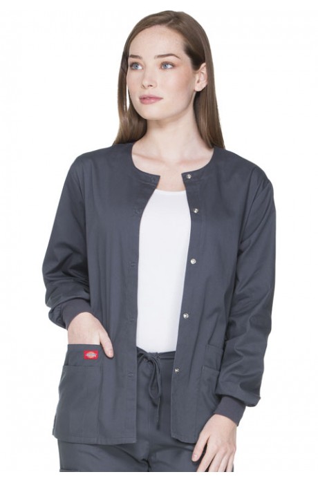 Snap Front Warm-Up Jacket - 86306