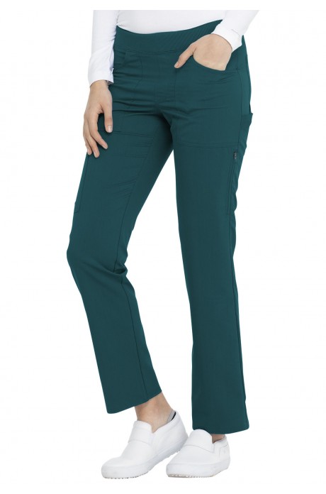 Mid Rise Straight Leg Pull-on Pant - DK135