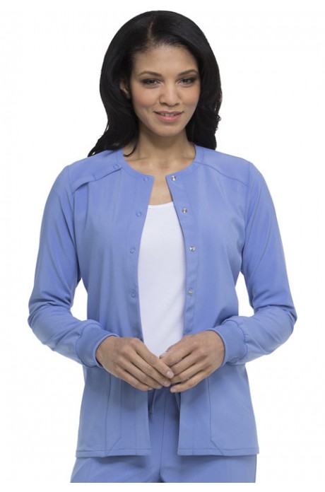 Snap Front Warm-up Jacket- DK305