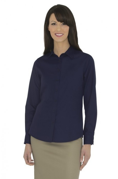 COAL HARBOUR® EVERYDAY LONG SLEEVE LADIES' WOVEN SHIRT-L6013