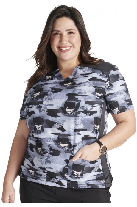 Unisex V-neck Top in Cute Is The Night - TF759 DMCU