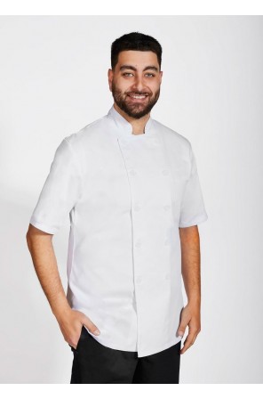 Unisex Short Sleeve Chef Coat- CC550
