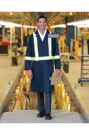Shop Coat with 2″ Reflective Tape- S810RF