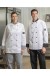Trimmed Double Breasted Chef Coat- 5370